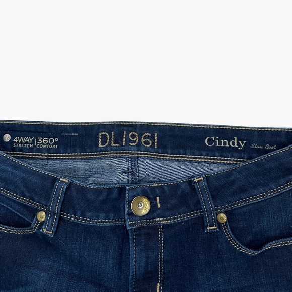 DL 1961 Cindy Slim Boot Premium Denim Boot Cut Women’s Jeans -  28 - Picture 14 of 17
